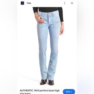 Gap 1969 Perfect Boot Cut High Waist